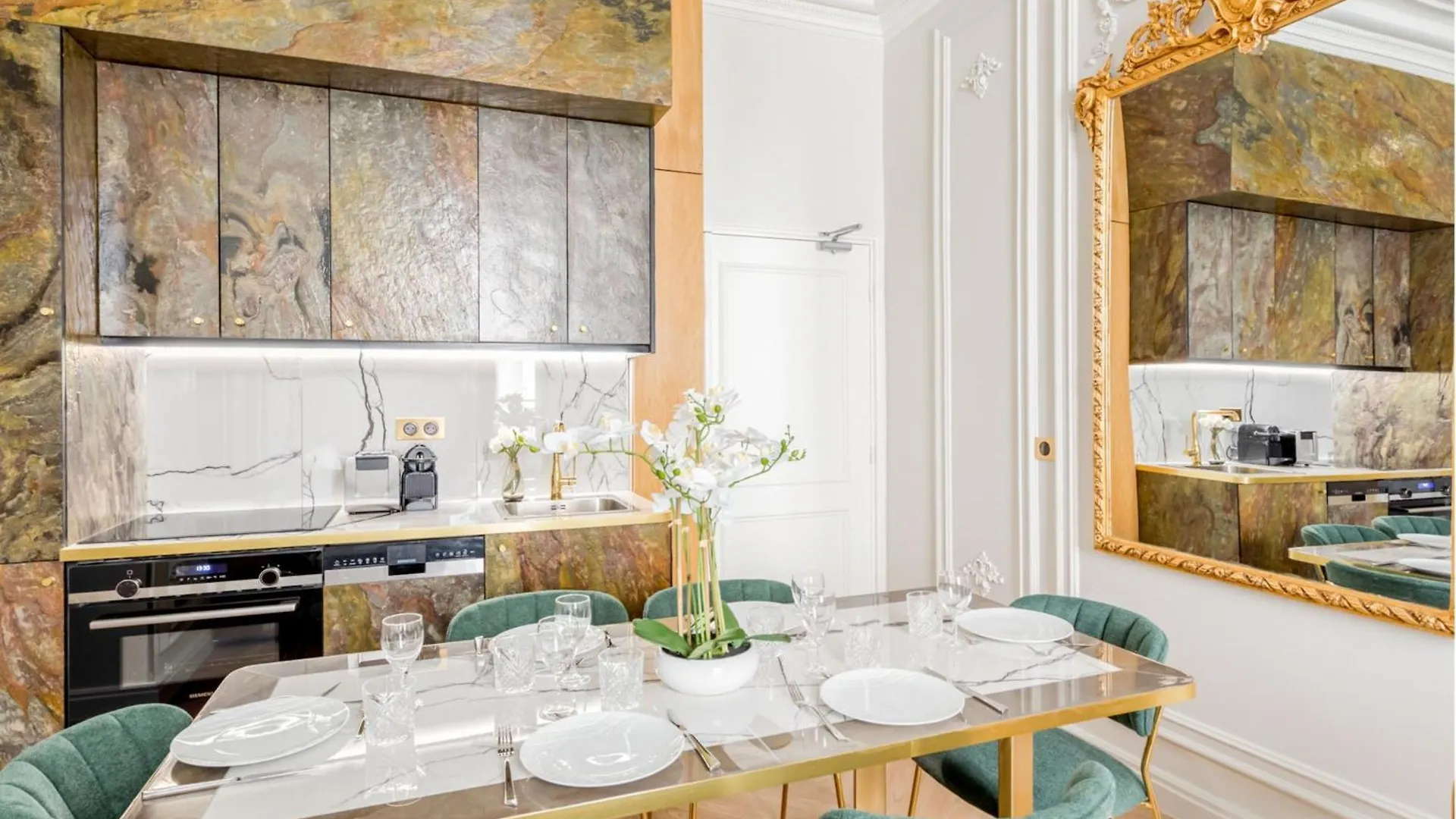 Apartment Merveil - Luxury Suite -Opera - Volney II Paris France